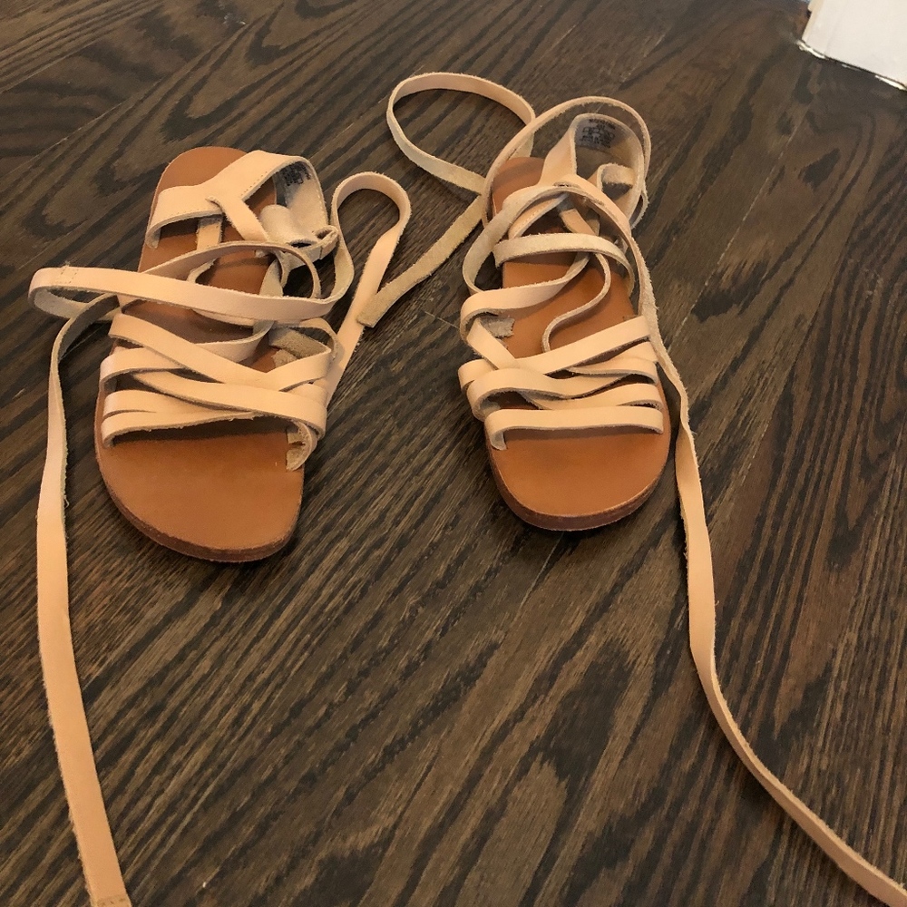 wrapped up sandals